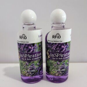 Lot Of 2   inSPAration Spa and Bath Aromatherapy (Spa Liquid) 9-Ounce Lavender